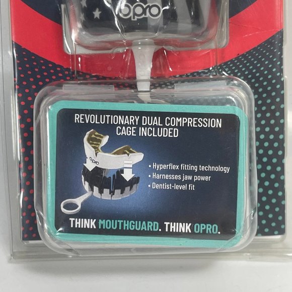 Opro Instant Custom-Fit Adult Dentist Fit Mouthguard Level 6 Dual Compression - Picture 2 of 6